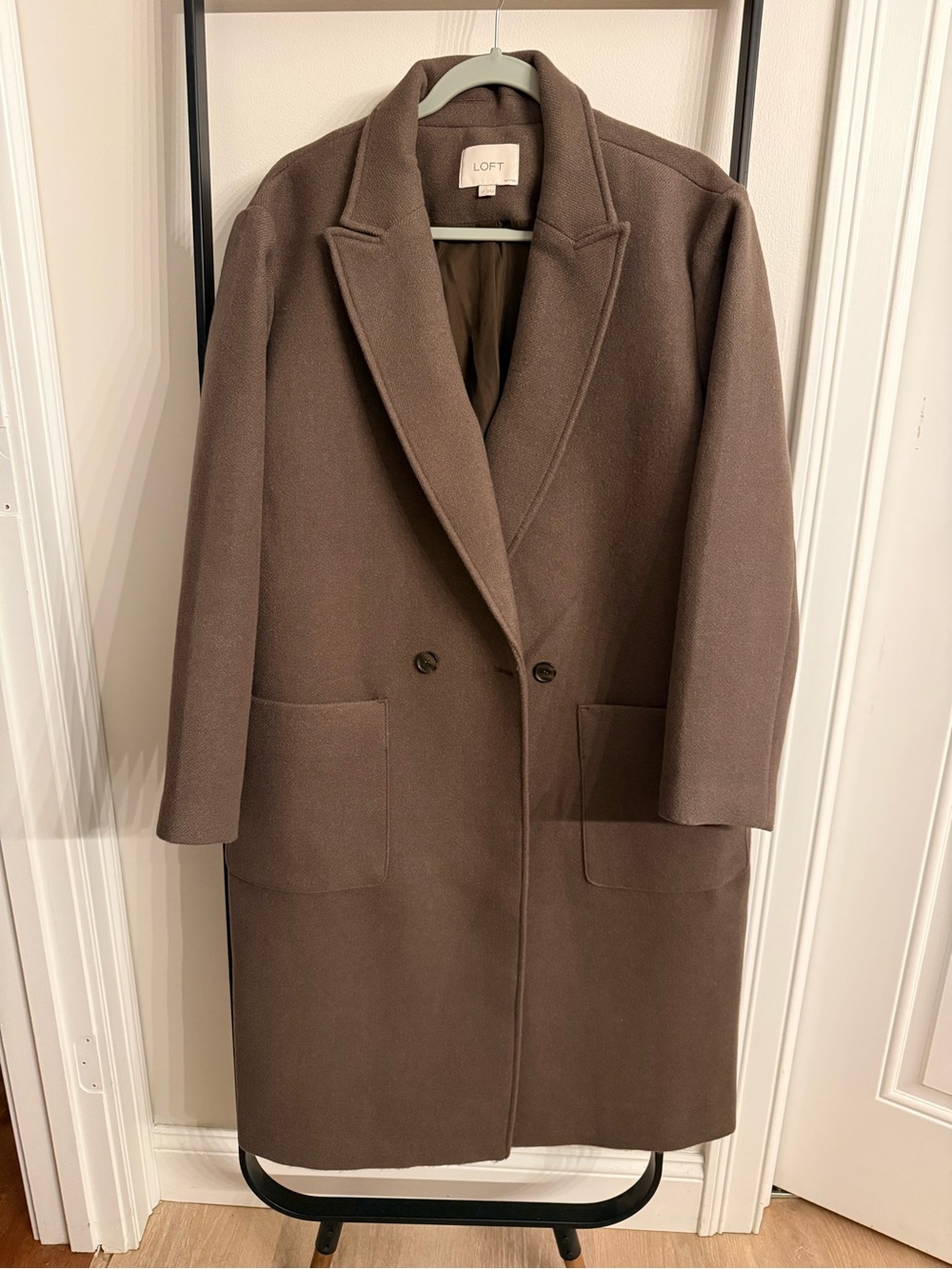 LOFT Petite Patch Pocket Coat